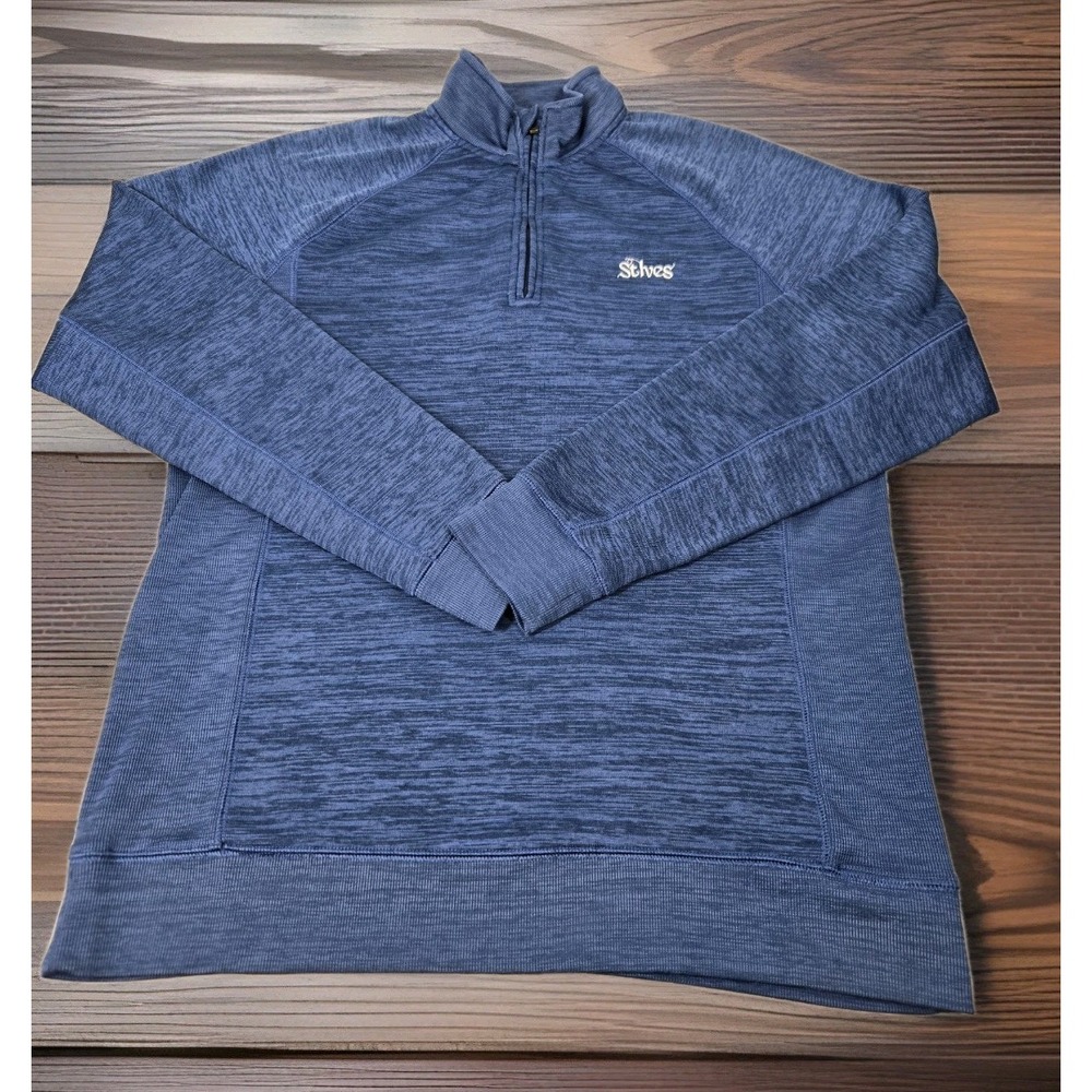 Under‎ Armour Fleece Pullover Sweater Mens M St Ives Long Sleeve 1/4 Zip Fleece